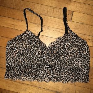 Cheetah bralette